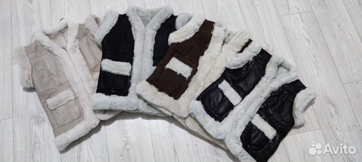 Жилет из овчины