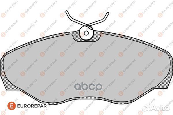 Колодки opel vivaro 01 1617258080 1617258080