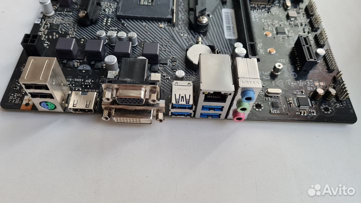 Asrock B550M-HDV сокет AM4