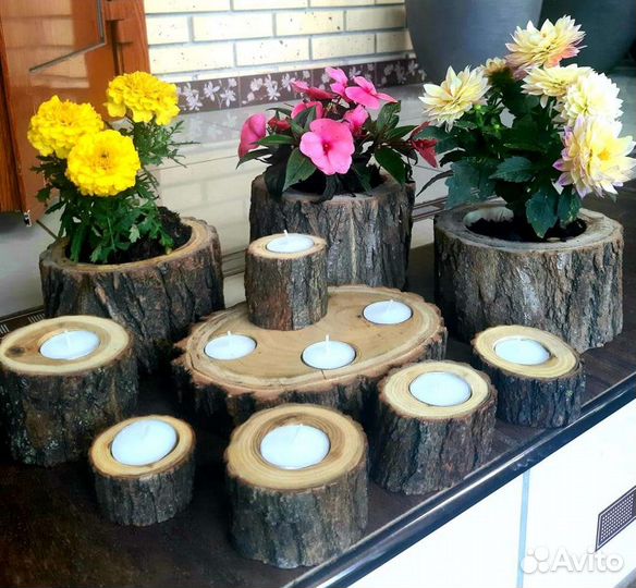 Подсвечник, горшок для цветов