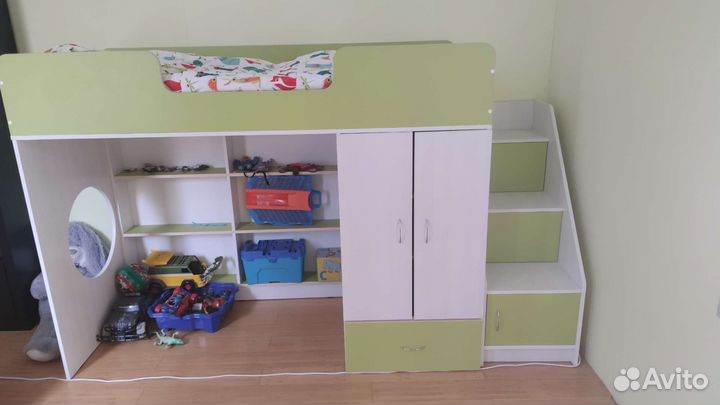 Детская кровать чердак