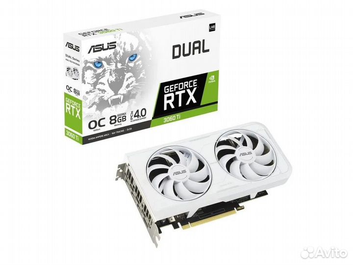 Видеокарта asus nvidia GeForce RTX 3060 Ti 8Gb