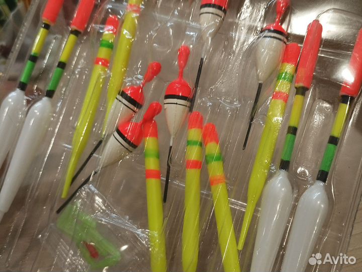 Поплавки для рыбалки, 15 шт