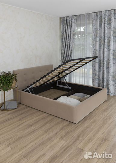 Кровать с подъемным механизмом + матрас 140х200