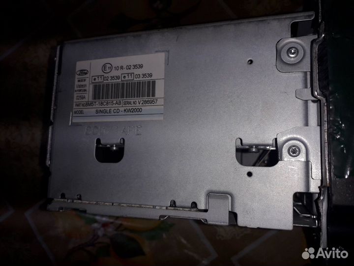 Магнитола форд фокус