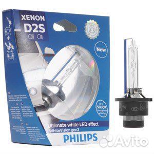 Лампа ксеноновая D2S Philips, 85122whv2s1