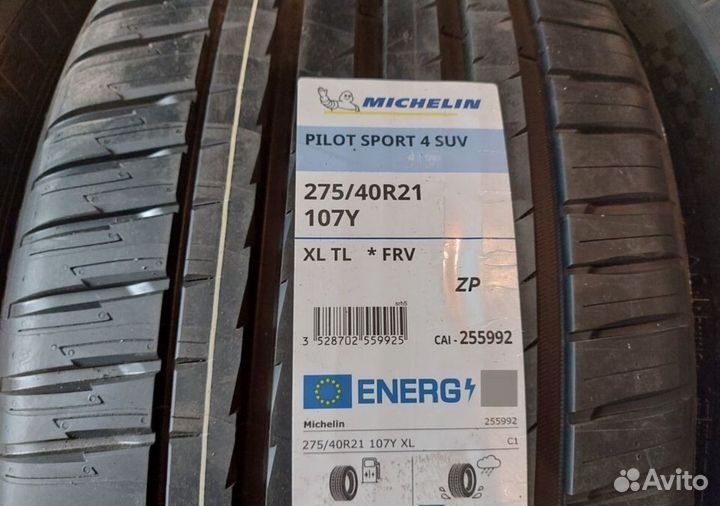 Michelin Pilot Sport 4 SUV 315/35 R21 и 275/40 R21 111Y