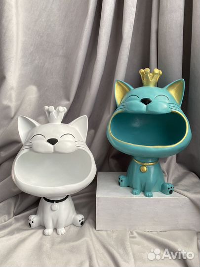 Конфетница котик