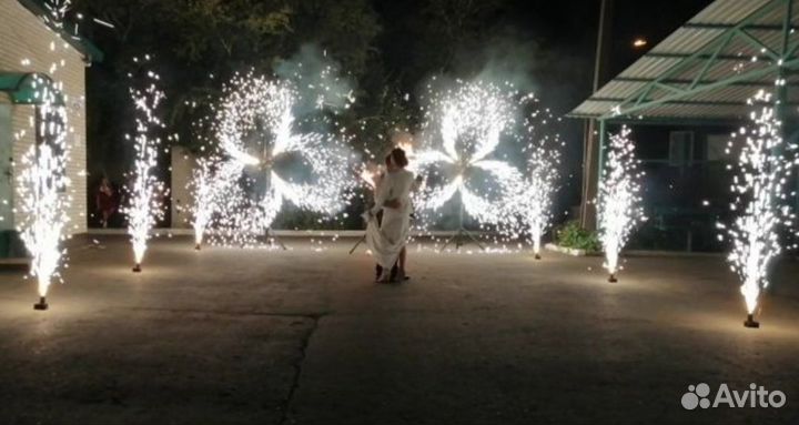 Фейерверки на свадьбу и не только