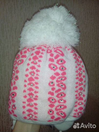 Новый комплект шапки и шарфа