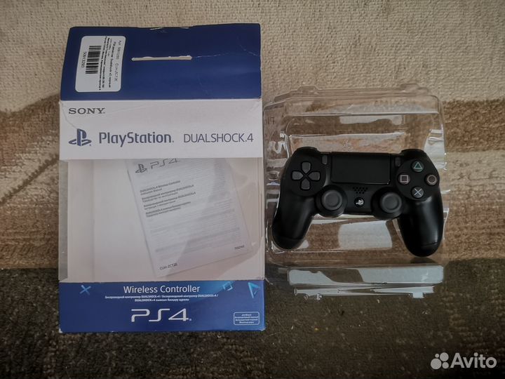 Оригинальные геймпады для PS4 в коробках
