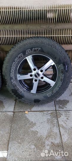 Диски с резиной r16 на Санг Енг Кайрон