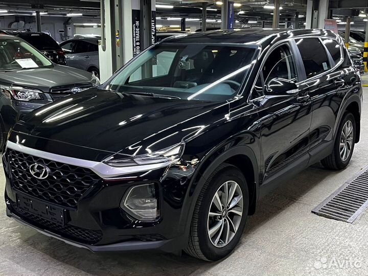 Hyundai Santa Fe 2.0 AT, 2018, 118 000 км