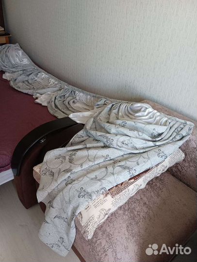 Ламбрекен из джаккардовой ткани 3м