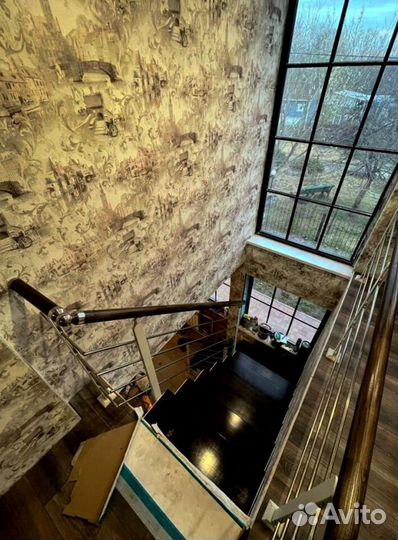 Металлокаркас для лестницы 