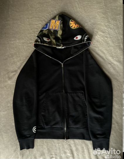 Full zip hoodie bape