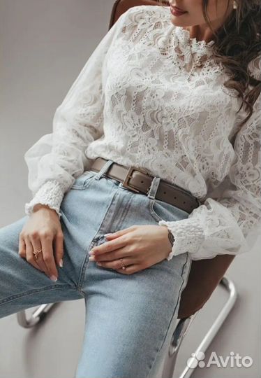 Блузка женская кружевная
