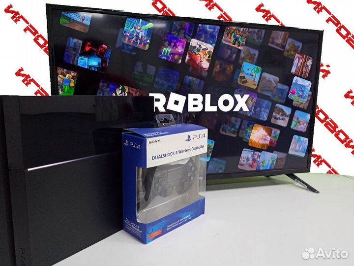 Sony PlayStation 4, Гарантия + Roblox