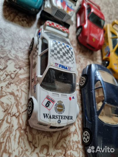 Модели машин Burago 1:43 без коробок