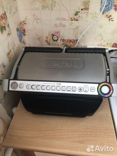 Гриль tefal optigrill xl