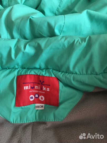 Пуховик для девочки 146
