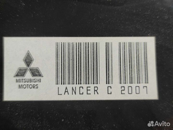 Дефлектор капота lancer 2007