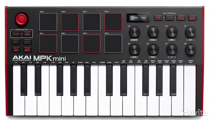 Midi-клавиатура akai MPK Mini mkiii