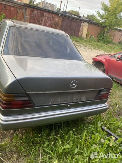 Mercedes w124 om602 2.5 разбор