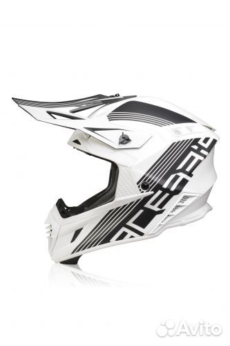 Шлем Acerbis X-track черно белый