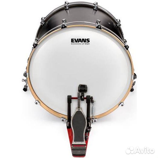 Пластик EQ4 для бас барабана Evans BD16GB4UV