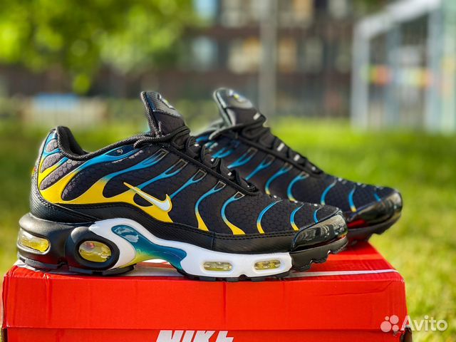 Nike Air Max Tn Plus Black Tea Yellow