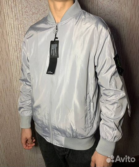 Бомбер stone island