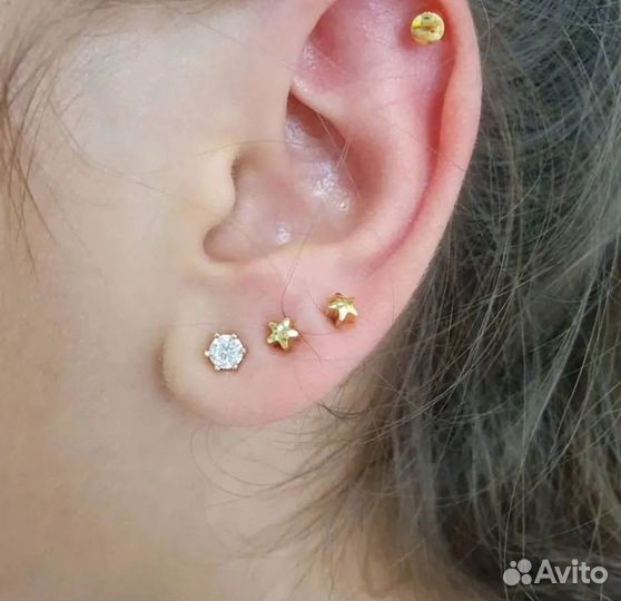 Прокалывание ушей