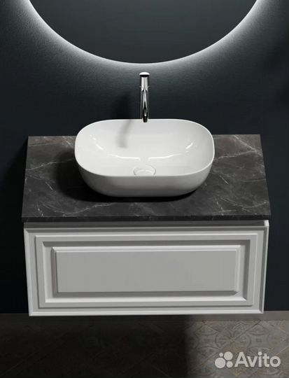 Тумба с раковиной и столешниц Sancos Very 80 (7