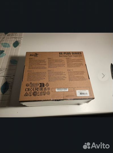 Блок питания AeroCool VX-600 plus 600W