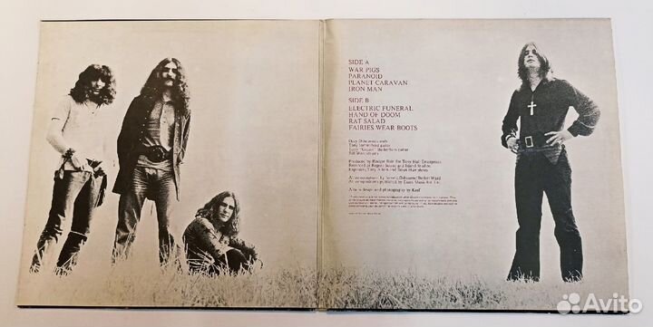 Black Sabbath Paranoid (UK 1976)