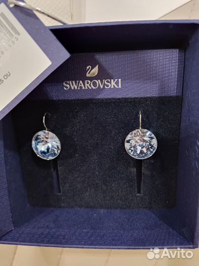 Серьги Swarovski Bella Blue