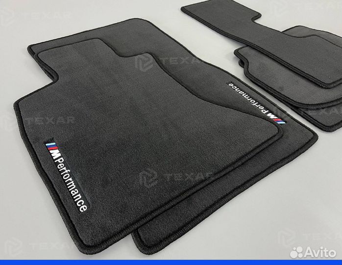 Коврики на BMW 7 V F01 ворсовые