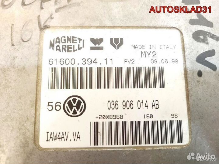 Блок эбу Volkswagen Golf 4 1.4 AKQ 036906014AB