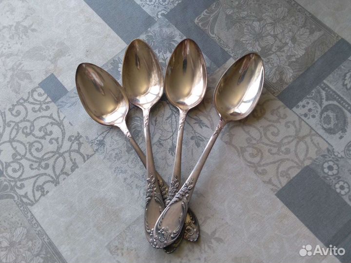 Ложки столовые мельхиор СССР