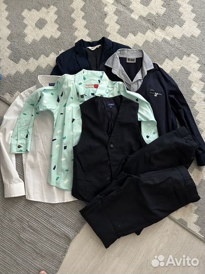 Школьная форма для мальчика + рюкзак школьный