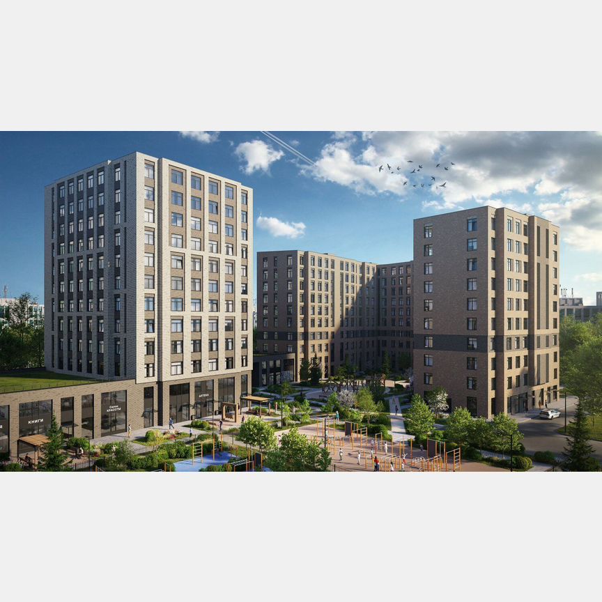 1-к. квартира, 35,2 м², 12/12 эт.