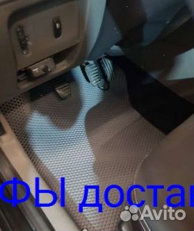 Эва Коврики 3D с бортами для авто