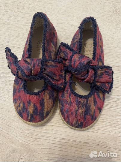 Туфельки балетки zara