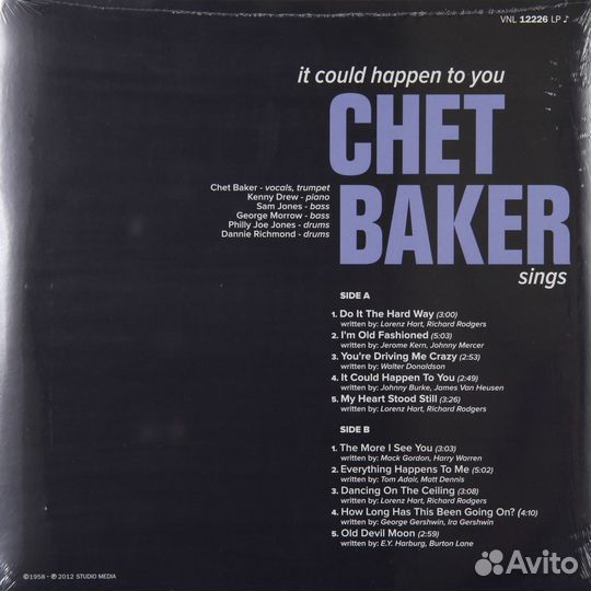 Chet baker - IT could happen TO YOU (180 GR)