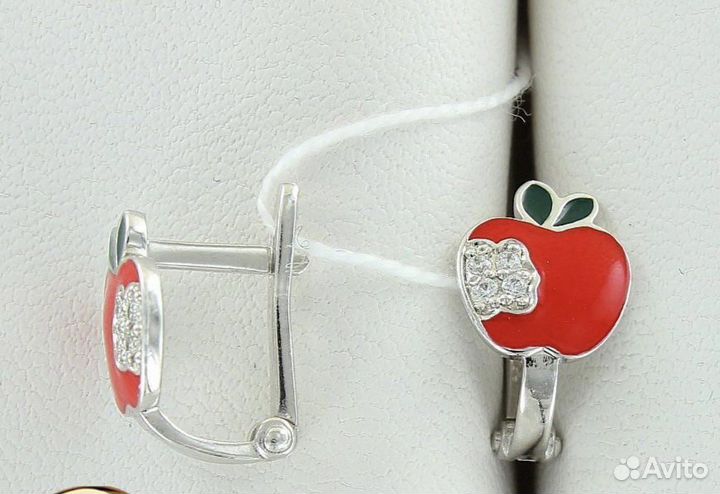 Серебренные сережки для девочки