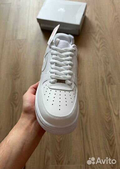 Кроссовки Nike AIR force 1 белые