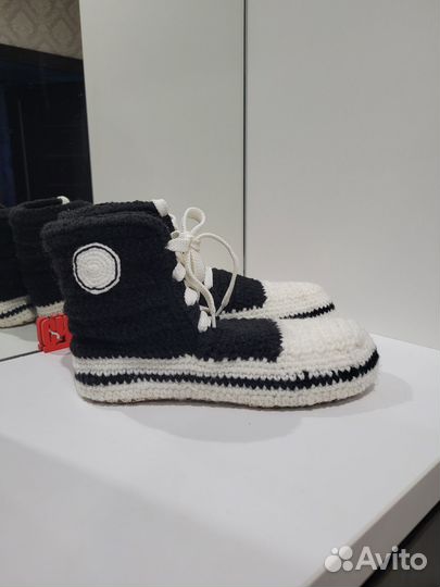 Вязаные кеды