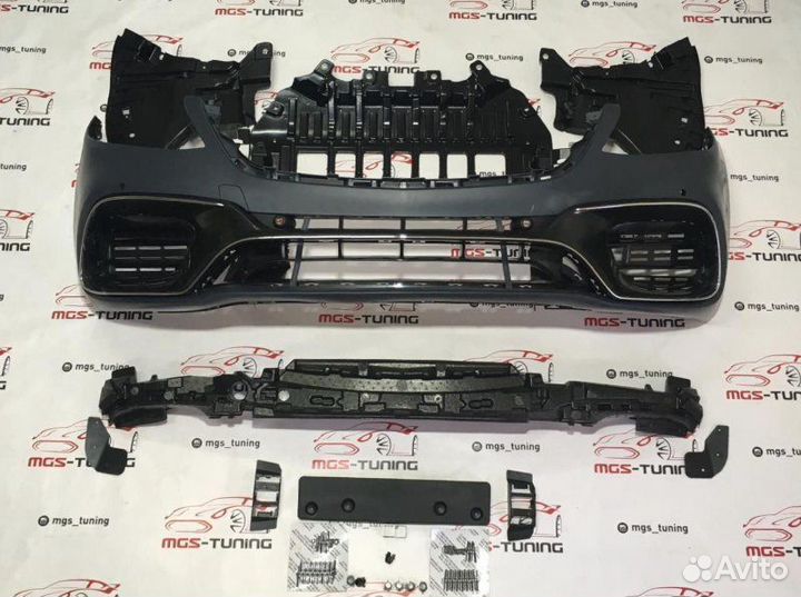 Бампер Mercedes s-class w222 s63 Рестайлинг