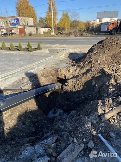 Услуги Экскаватора погрузчика